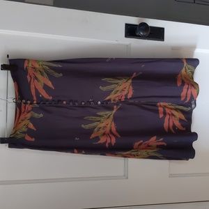 Free people midi skirt